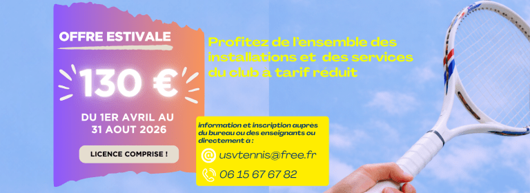 Découvrez notre offre&nbsp;estivale