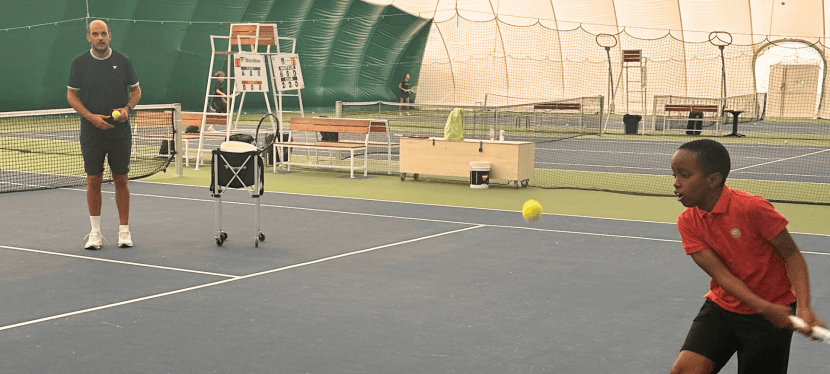 L&rsquo;école de tennis